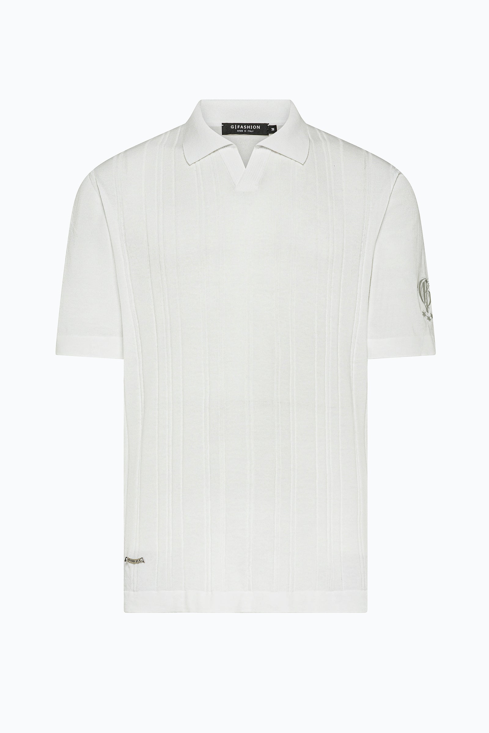 White Polo V-Neck