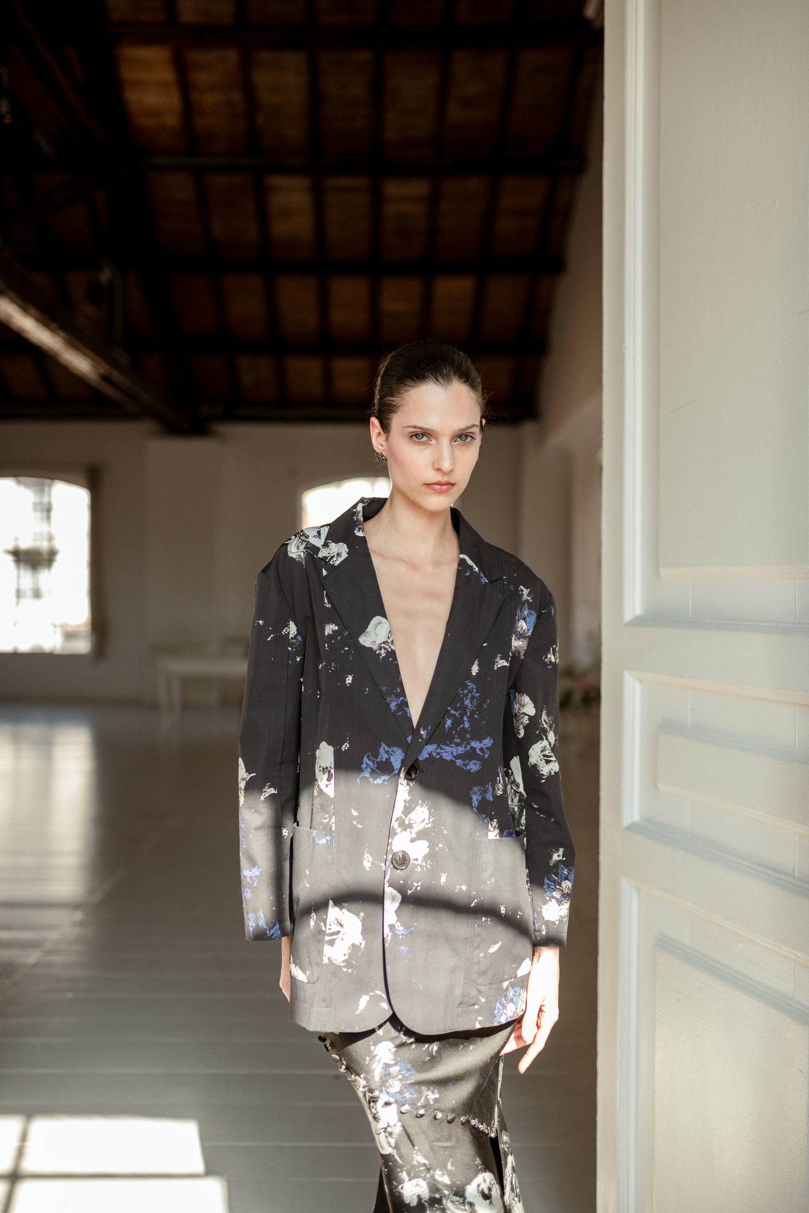 UNISEX MIDNIGHT GARDEN BLAZER