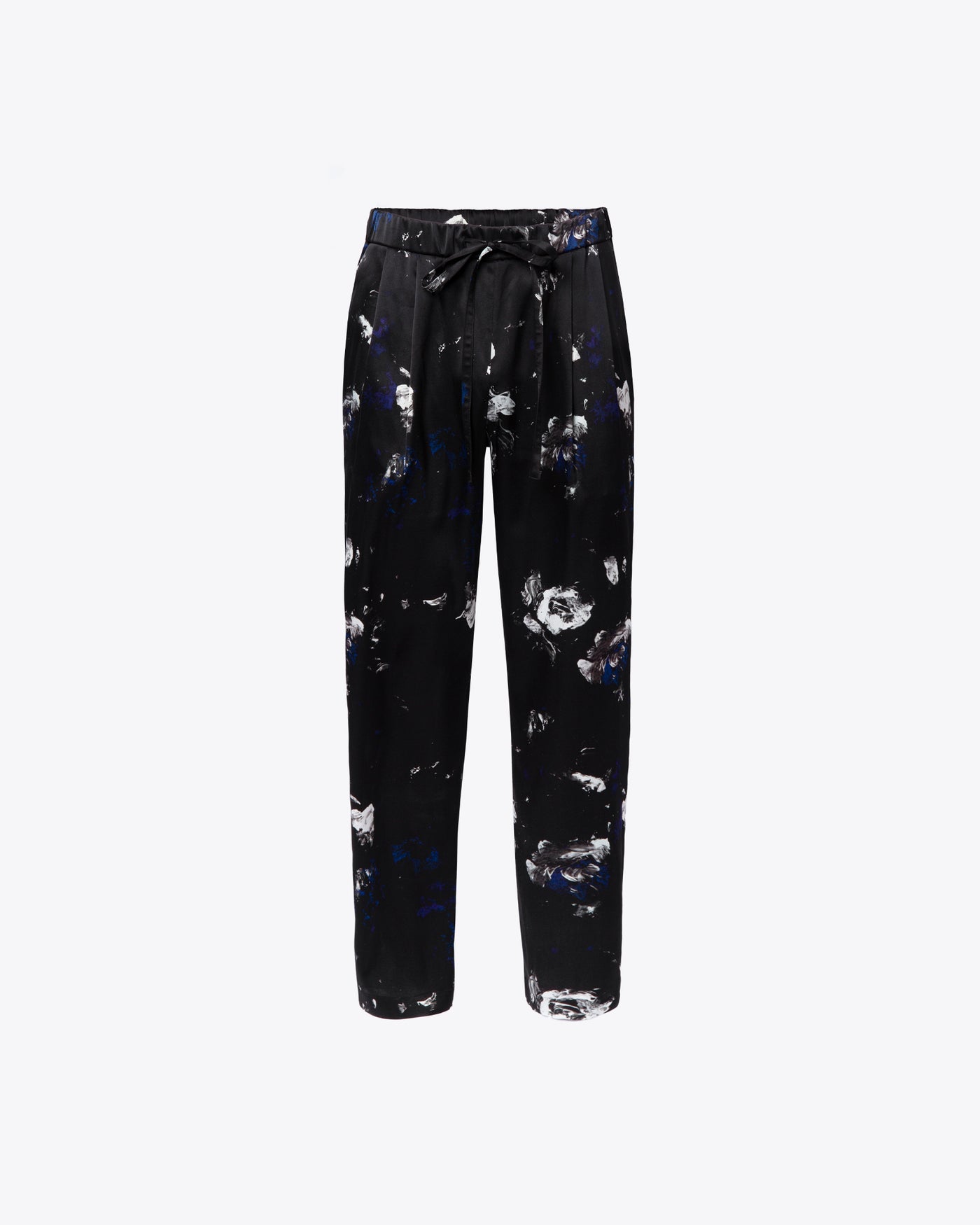 UNISEX MIDNIGHT GARDEN SILK PANTS