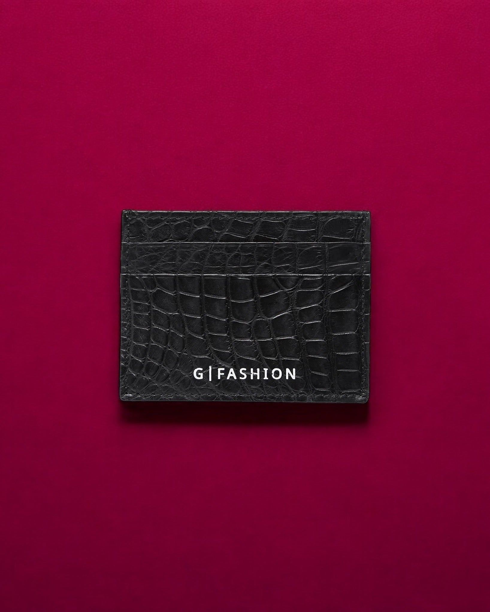 Cardholder in Alligator skin