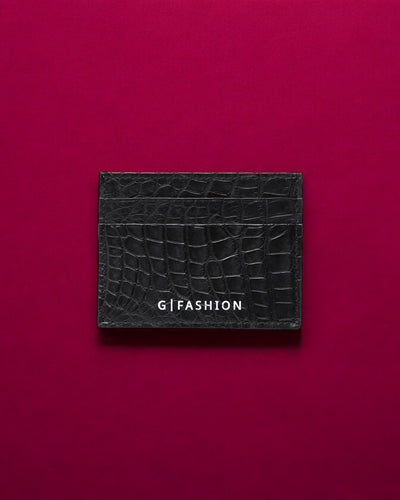 Cardholder in Alligator skin