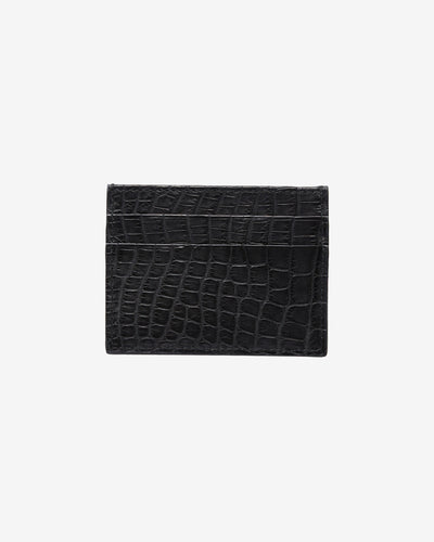 Cardholder in Alligator skin