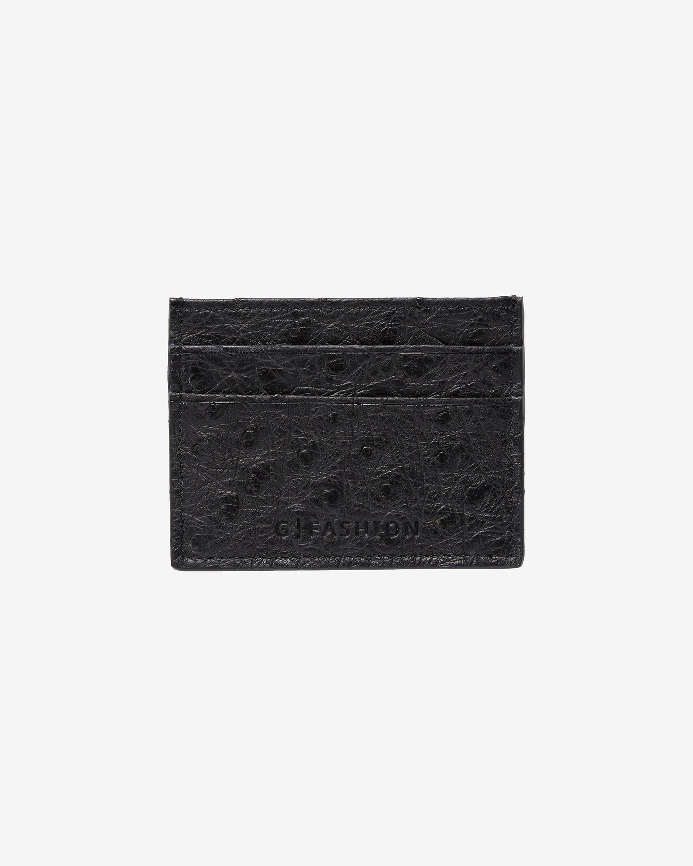 Cardholder in Ostrich skin