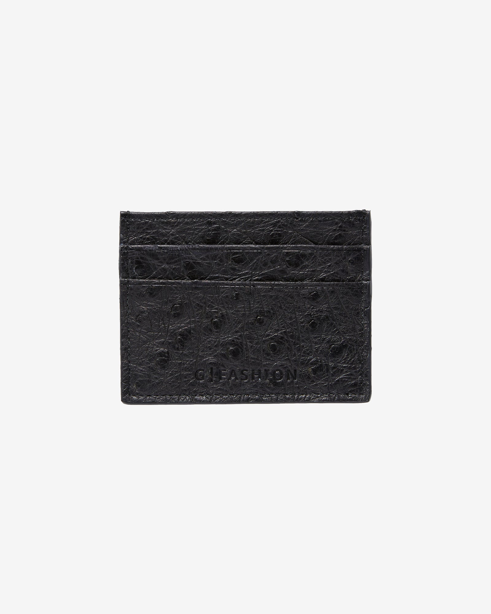 Cardholder in Ostrich skin