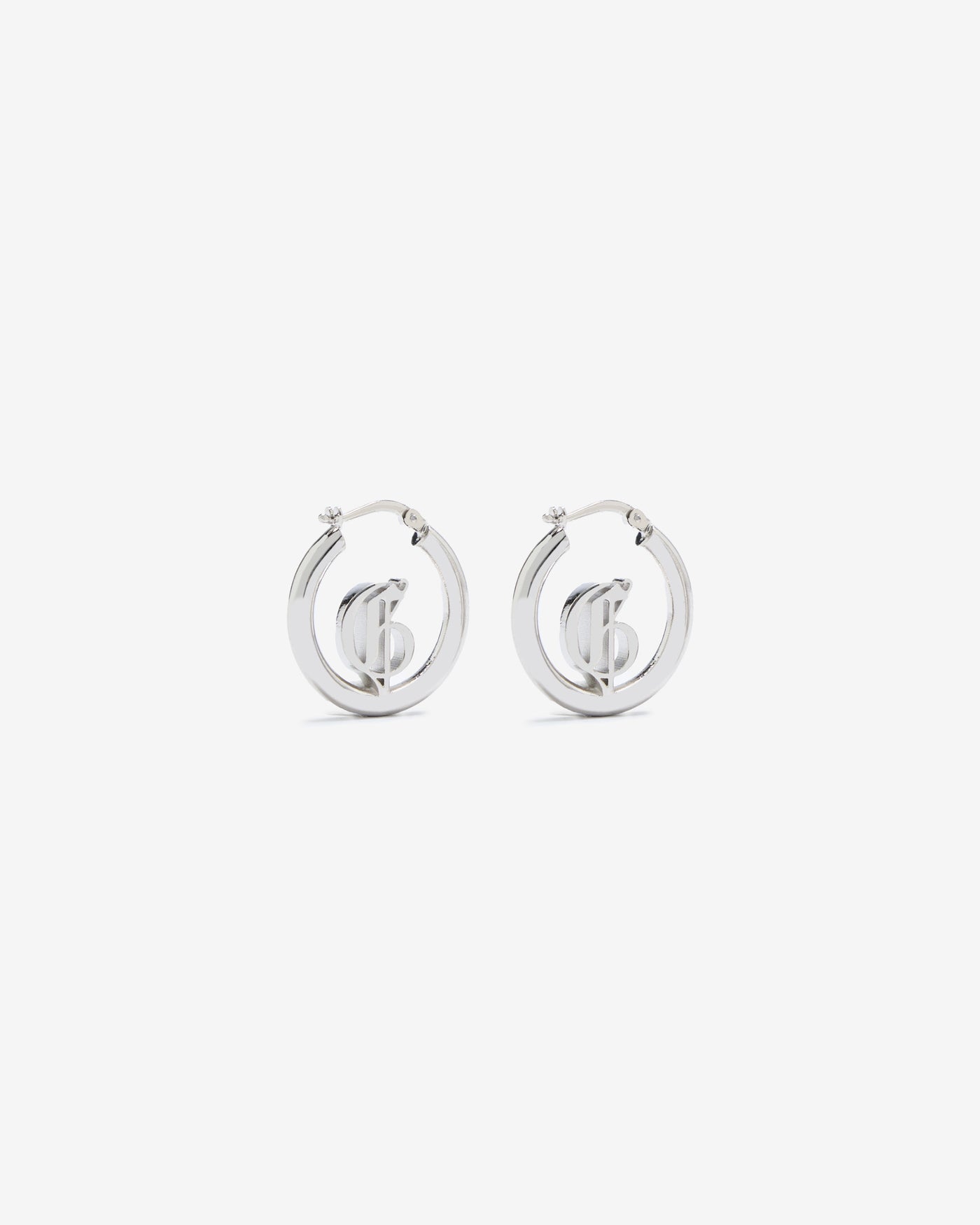 GLISSY HOOP EARRINGS