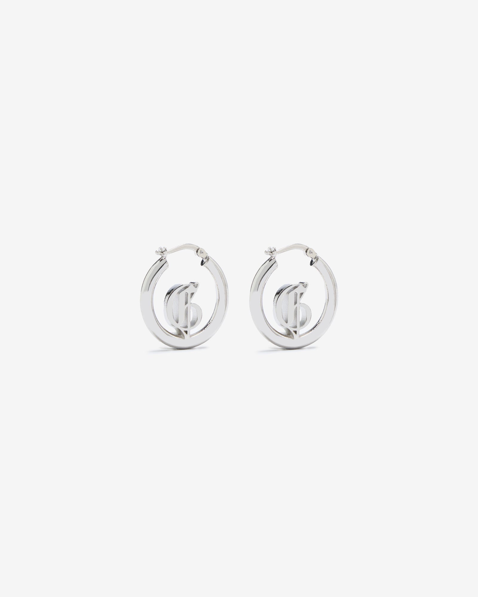 GLISSY HOOP EARRINGS