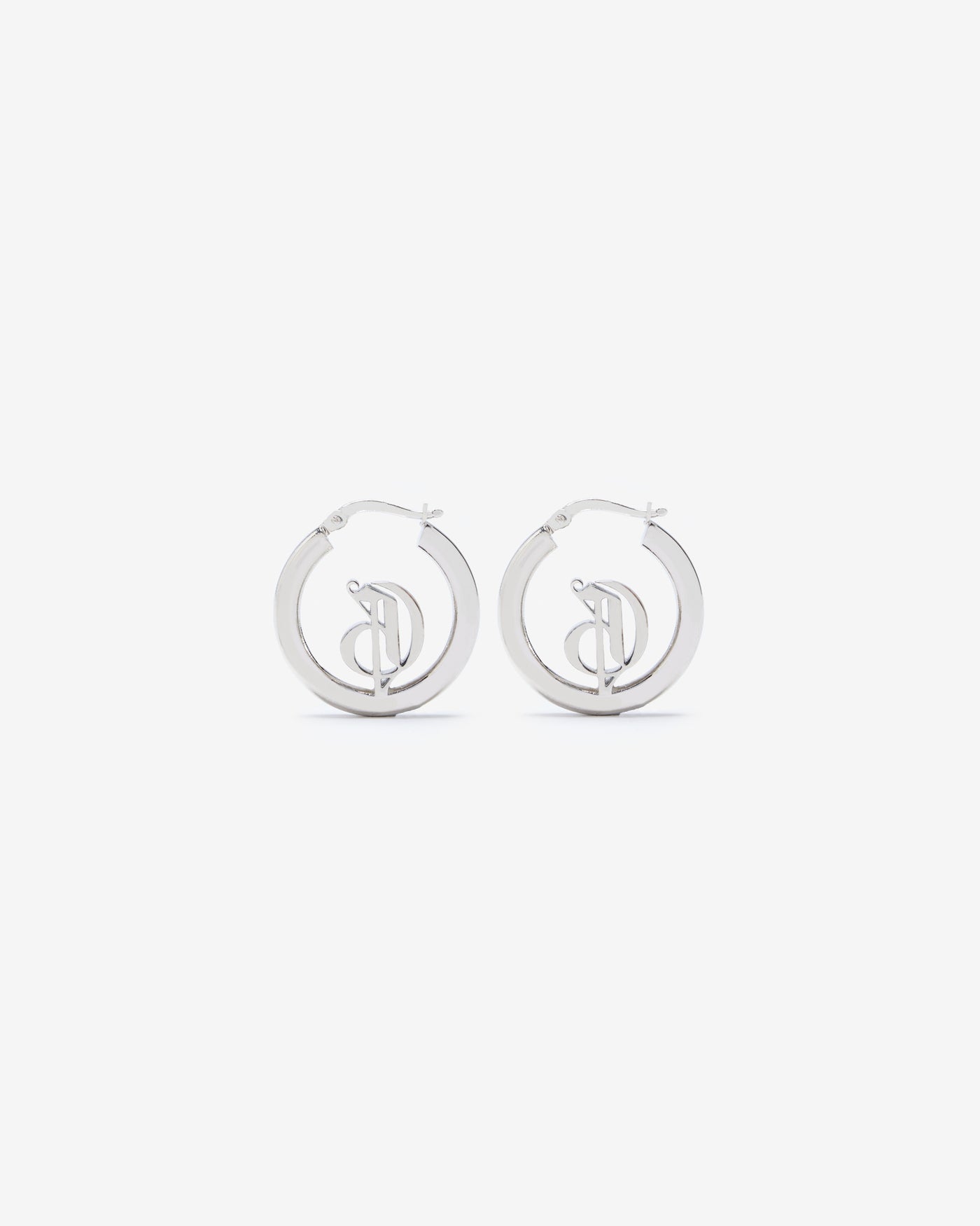 GLISSY HOOP EARRINGS