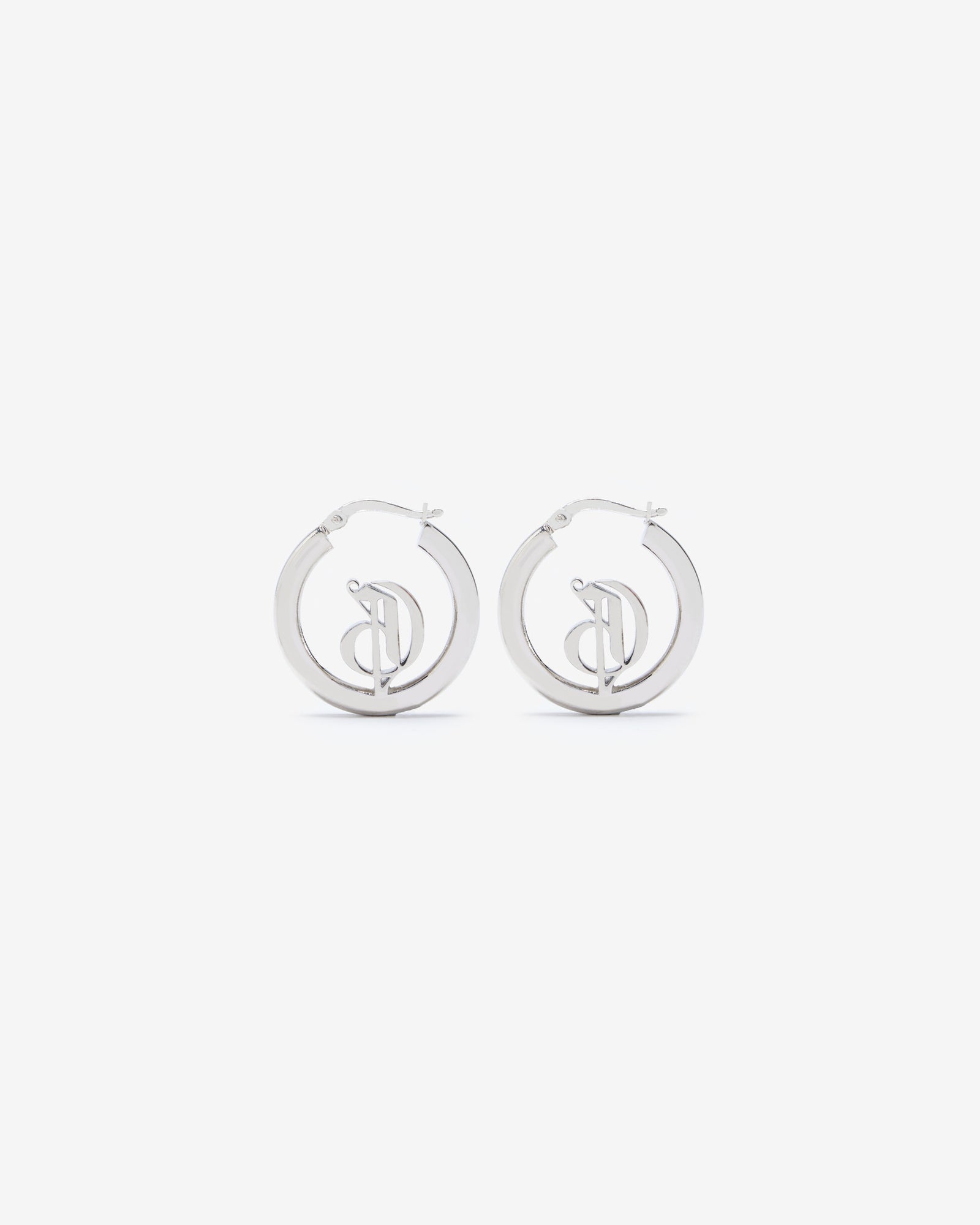 GLISSY HOOP EARRINGS