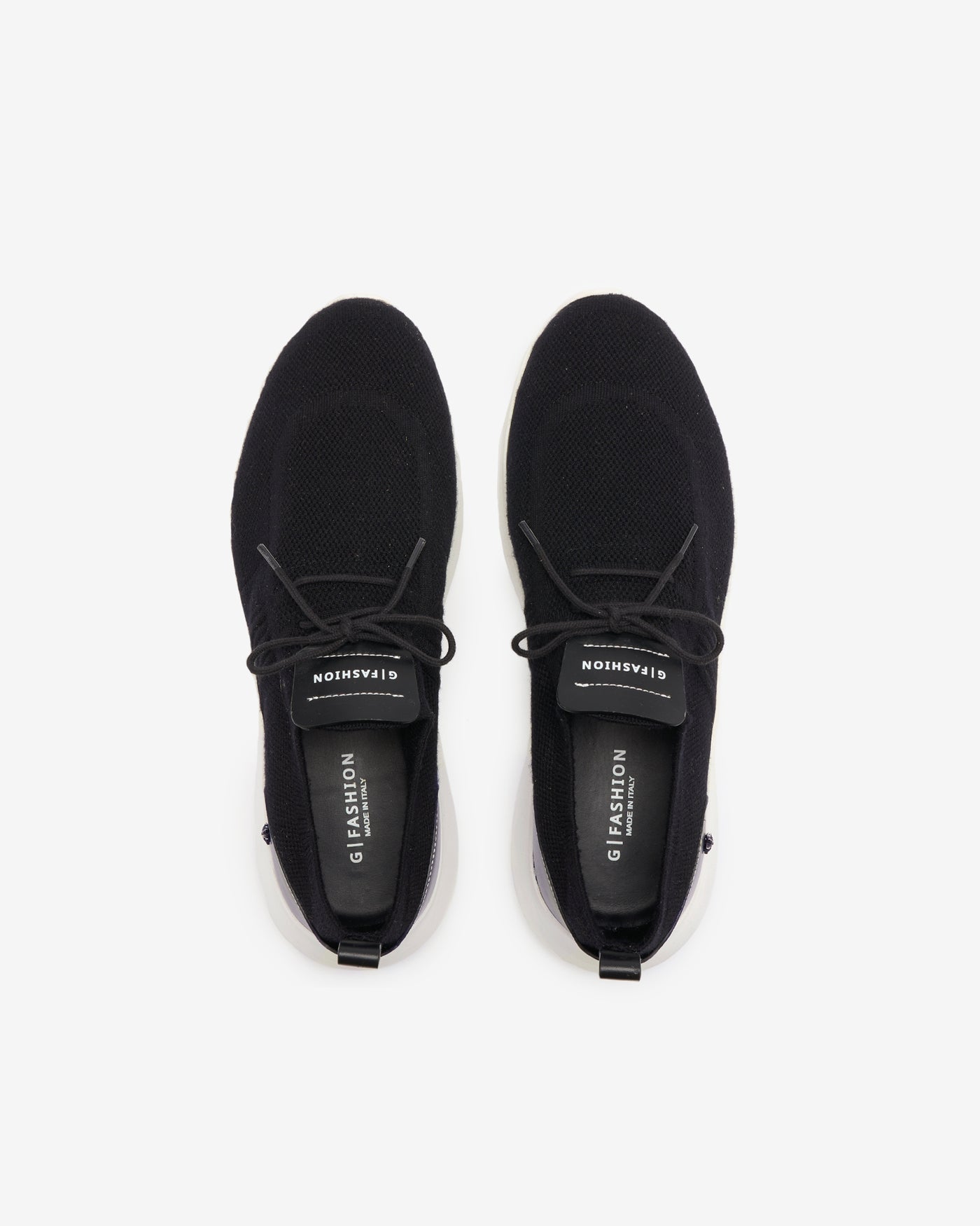 BLACK MERINO ATHLETIC SNEAKERS