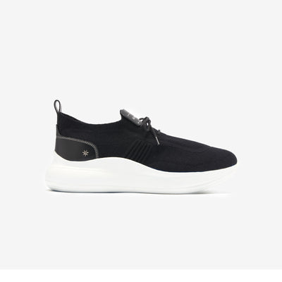 BLACK MERINO ATHLETIC SNEAKERS