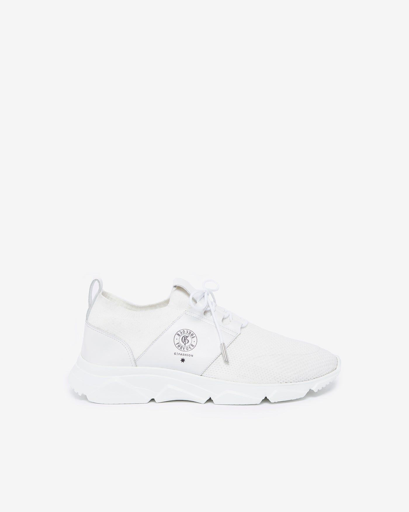 WHITE VENTURE FIT ATHLETIC SNEAKERS