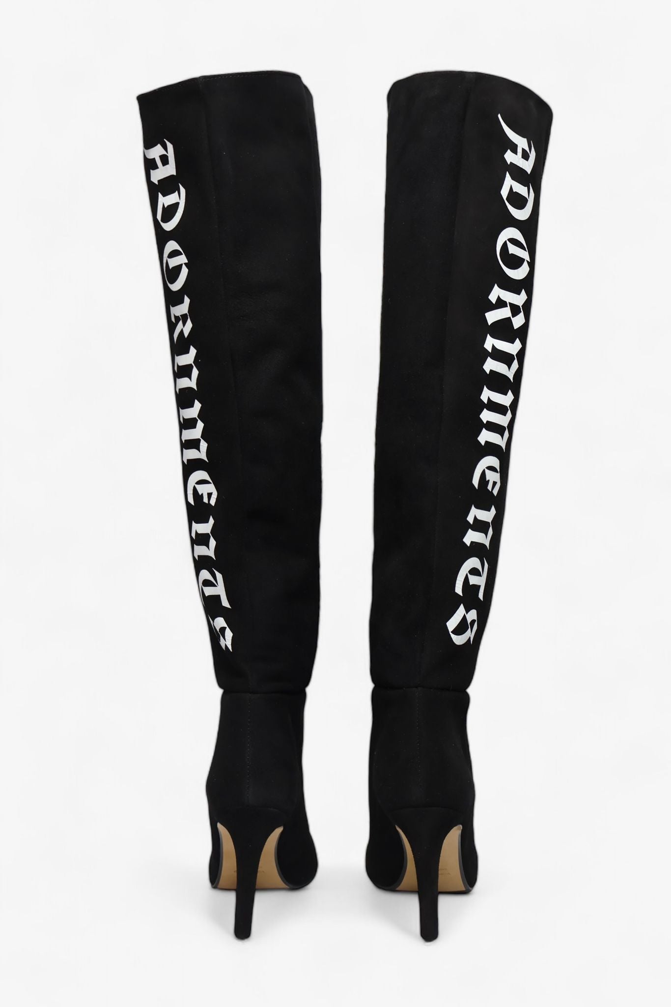 柔软山羊皮膝靴 