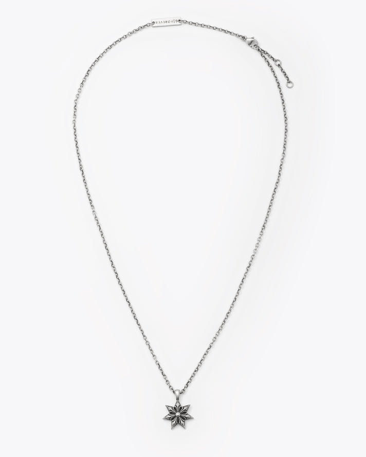 中性款 Archive银色信仰之星项链 