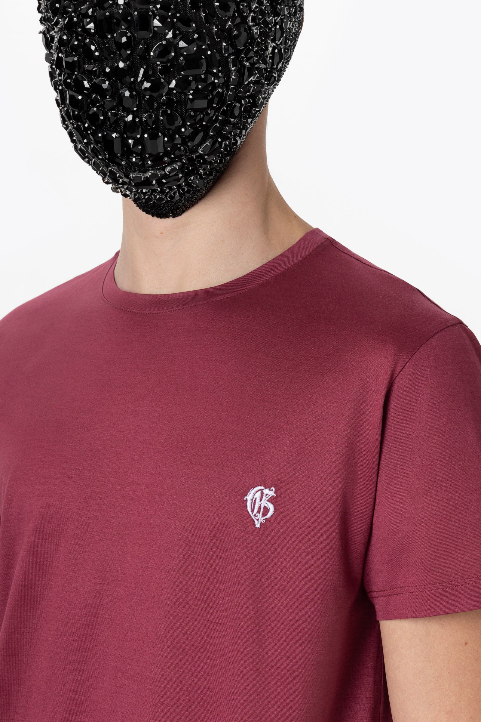 粉色 宽松Logo T恤 