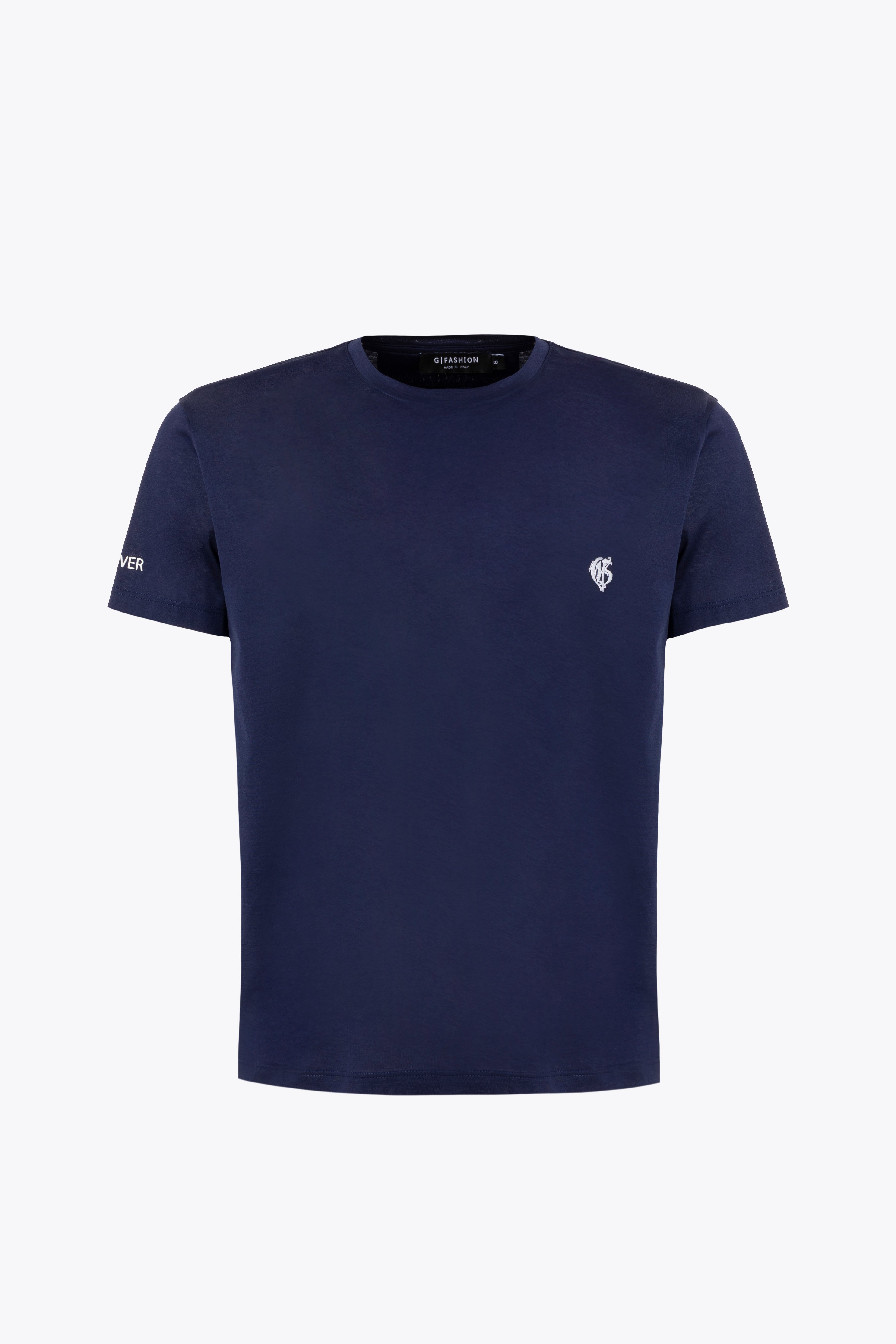 Blue  Relaxed T-shirt with logo