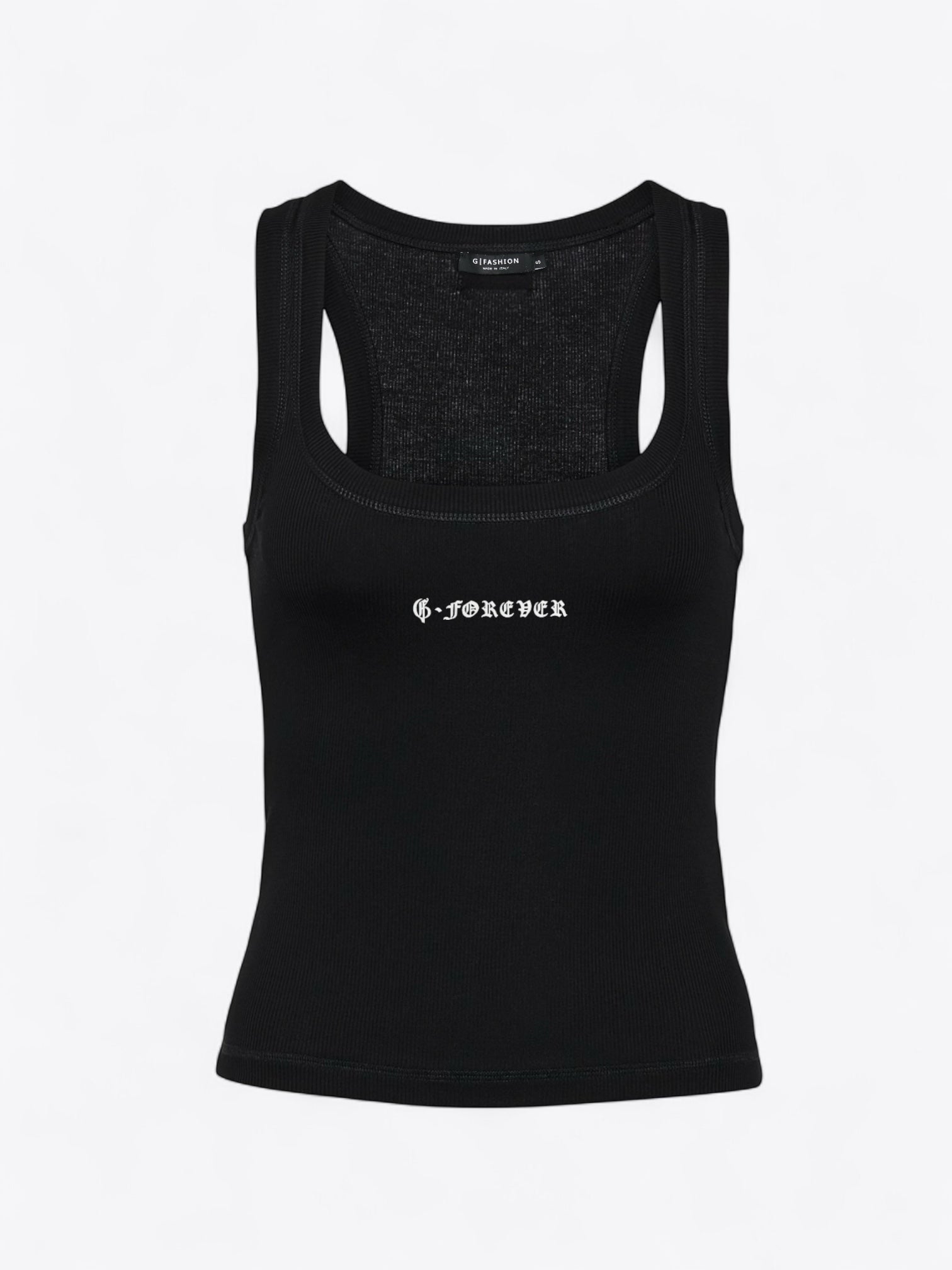 Black Tank-top with logo