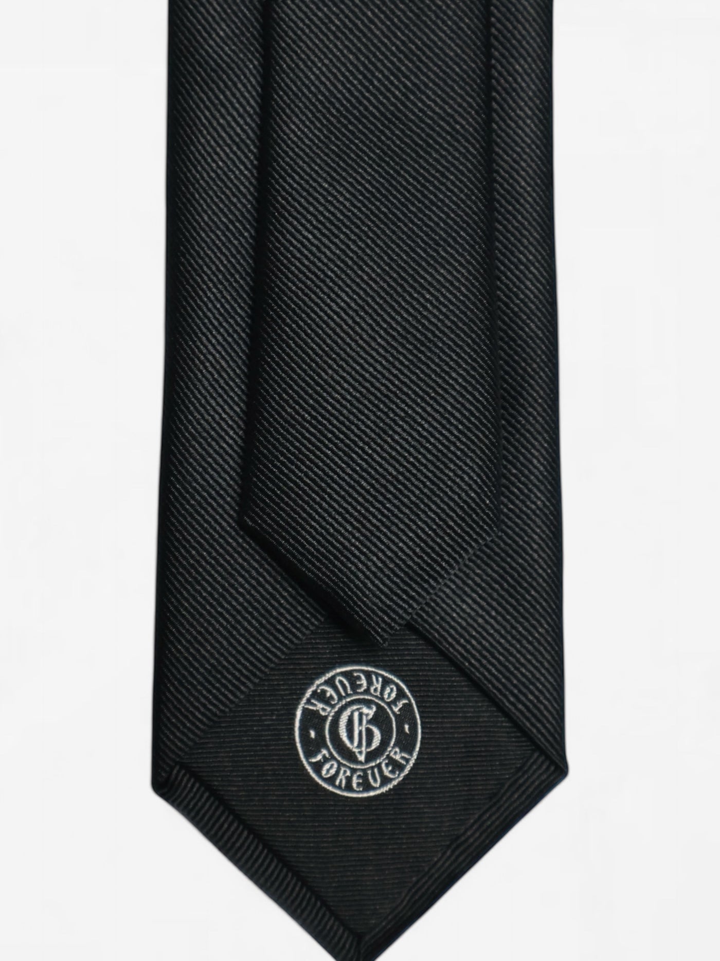 Lunar New Year Black Silk Tie