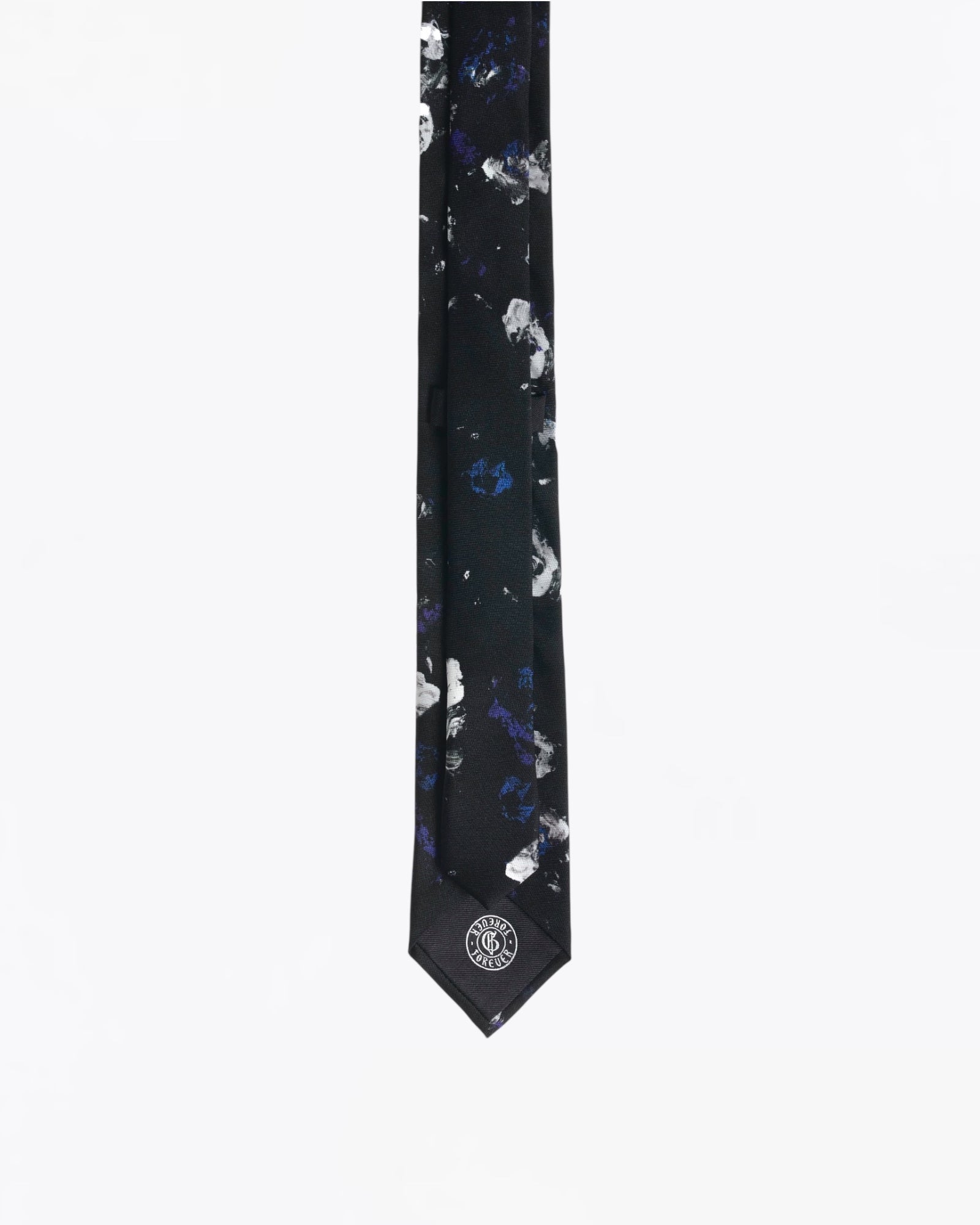Midnight Garden Silk Tie
