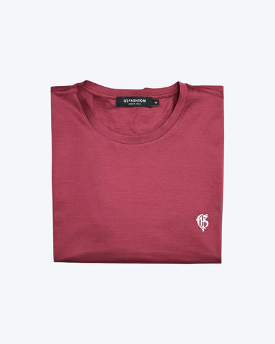Purple  Relaxed T-shirt with logo