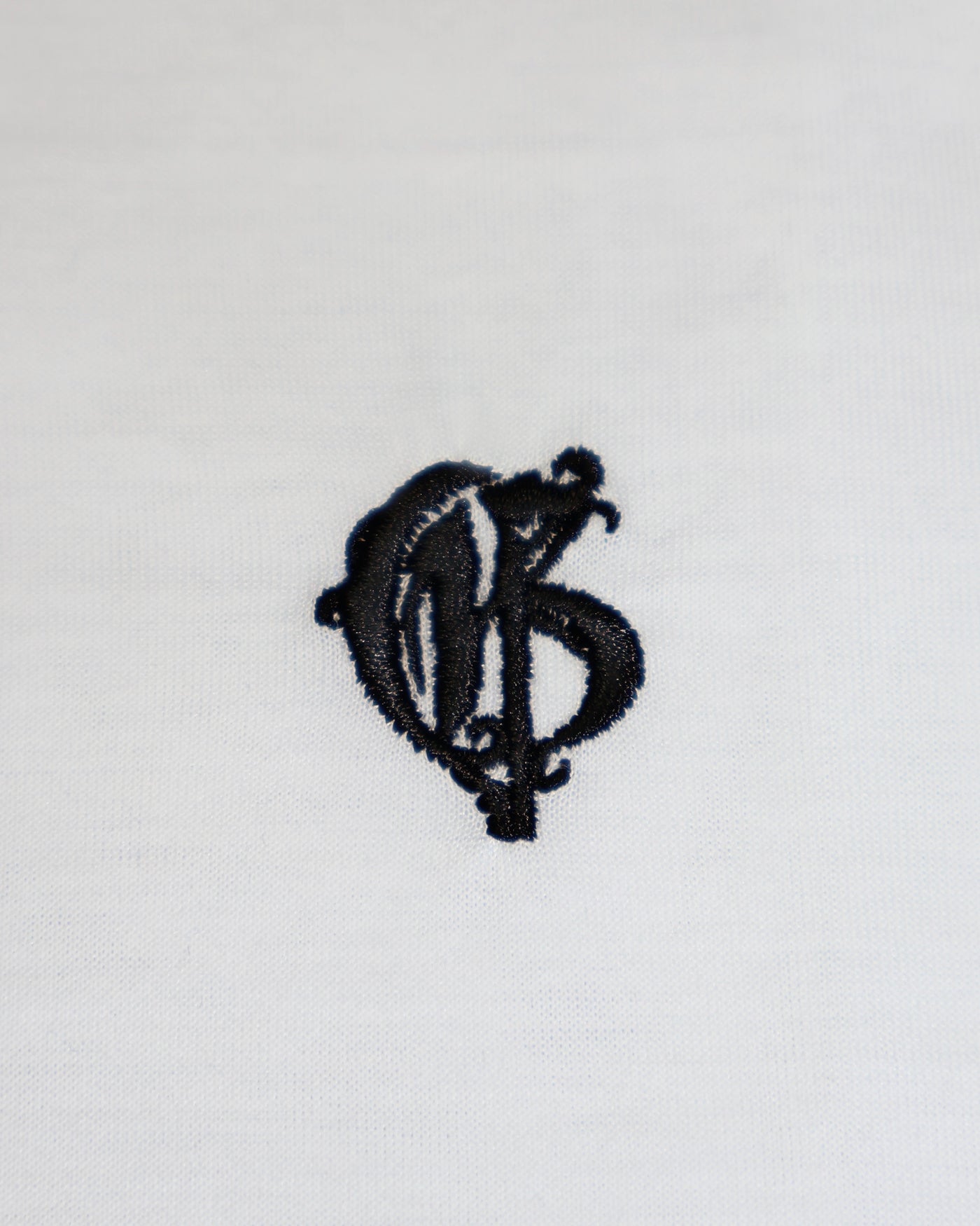 White Relaxed T-shirt with logo