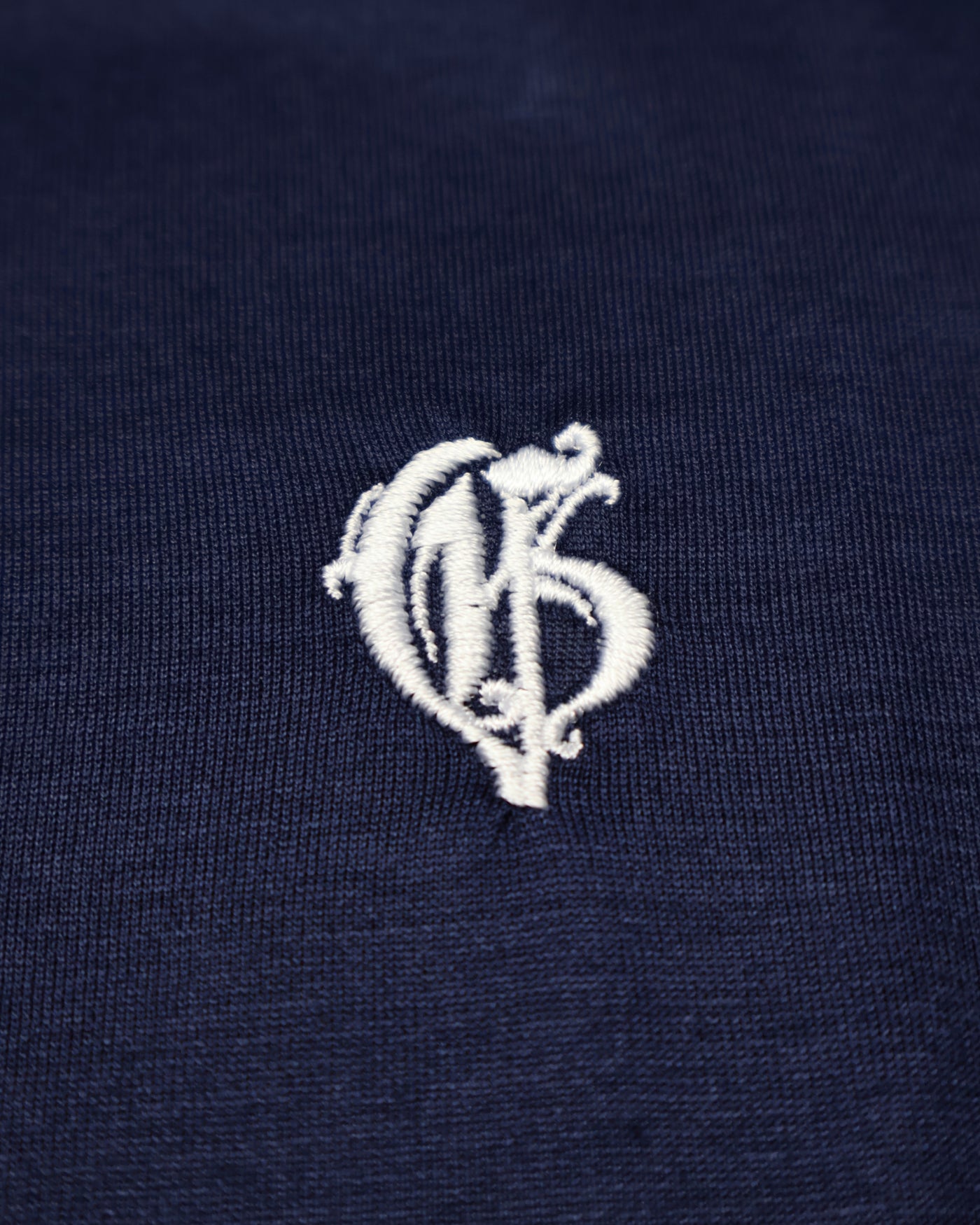 Blue  Relaxed T-shirt with logo