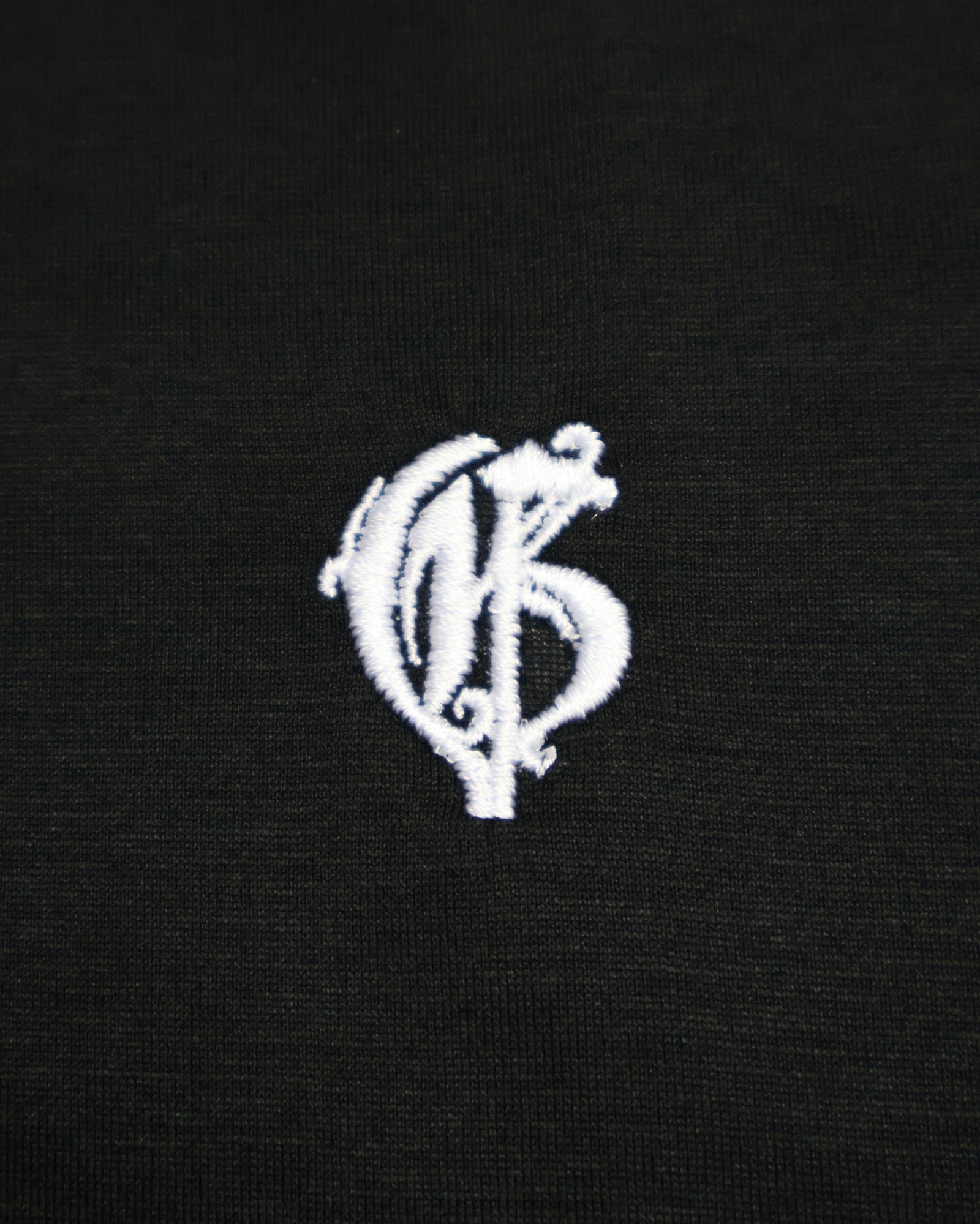 黑色宽松Logo T恤 