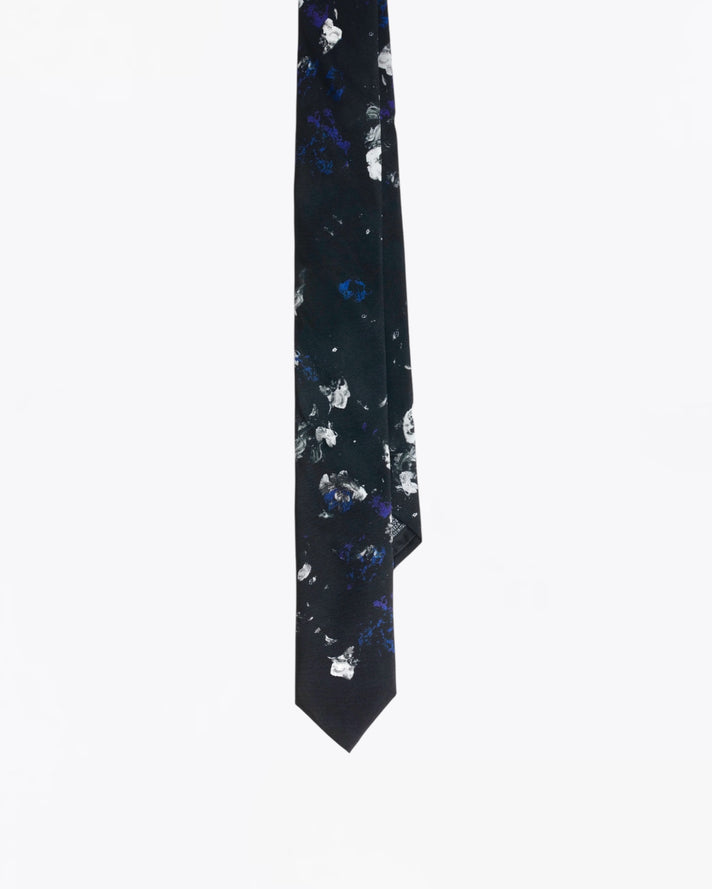 Midnight Garden Silk Tie