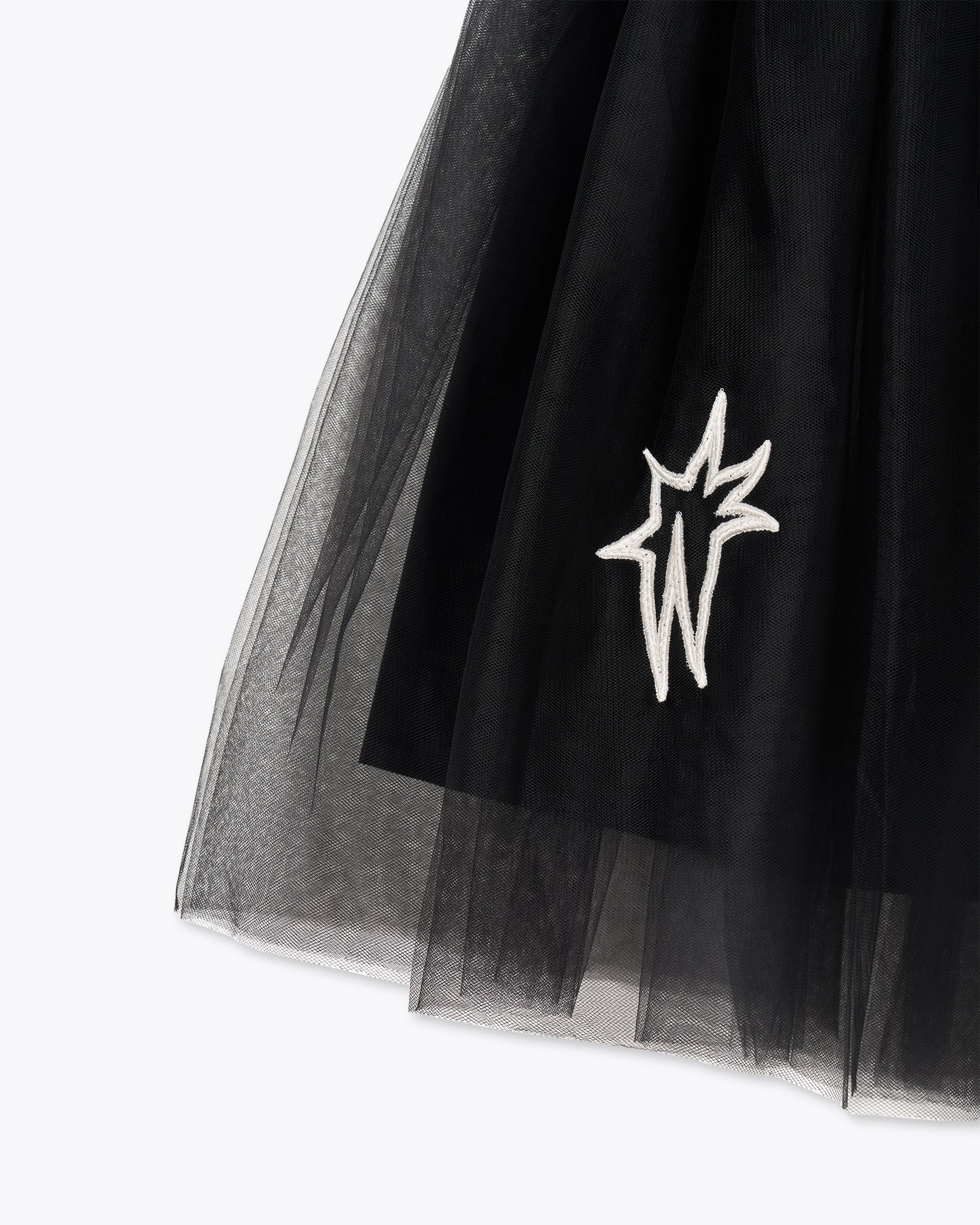 BLACK BALOON SKIRT