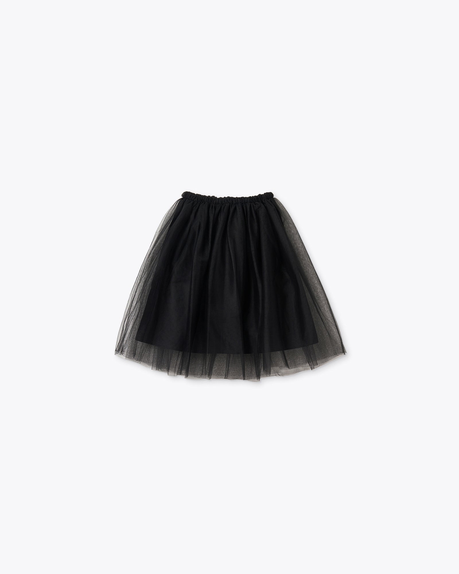 BLACK BALOON SKIRT