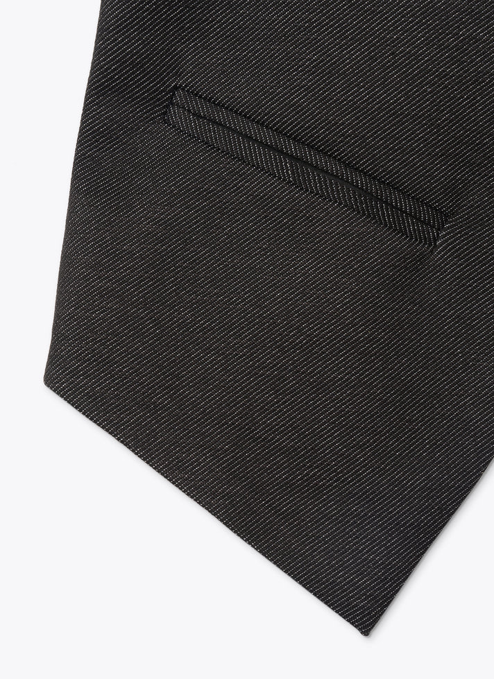 SINGLE BUTTON WAISTCOAT WITH LOGO