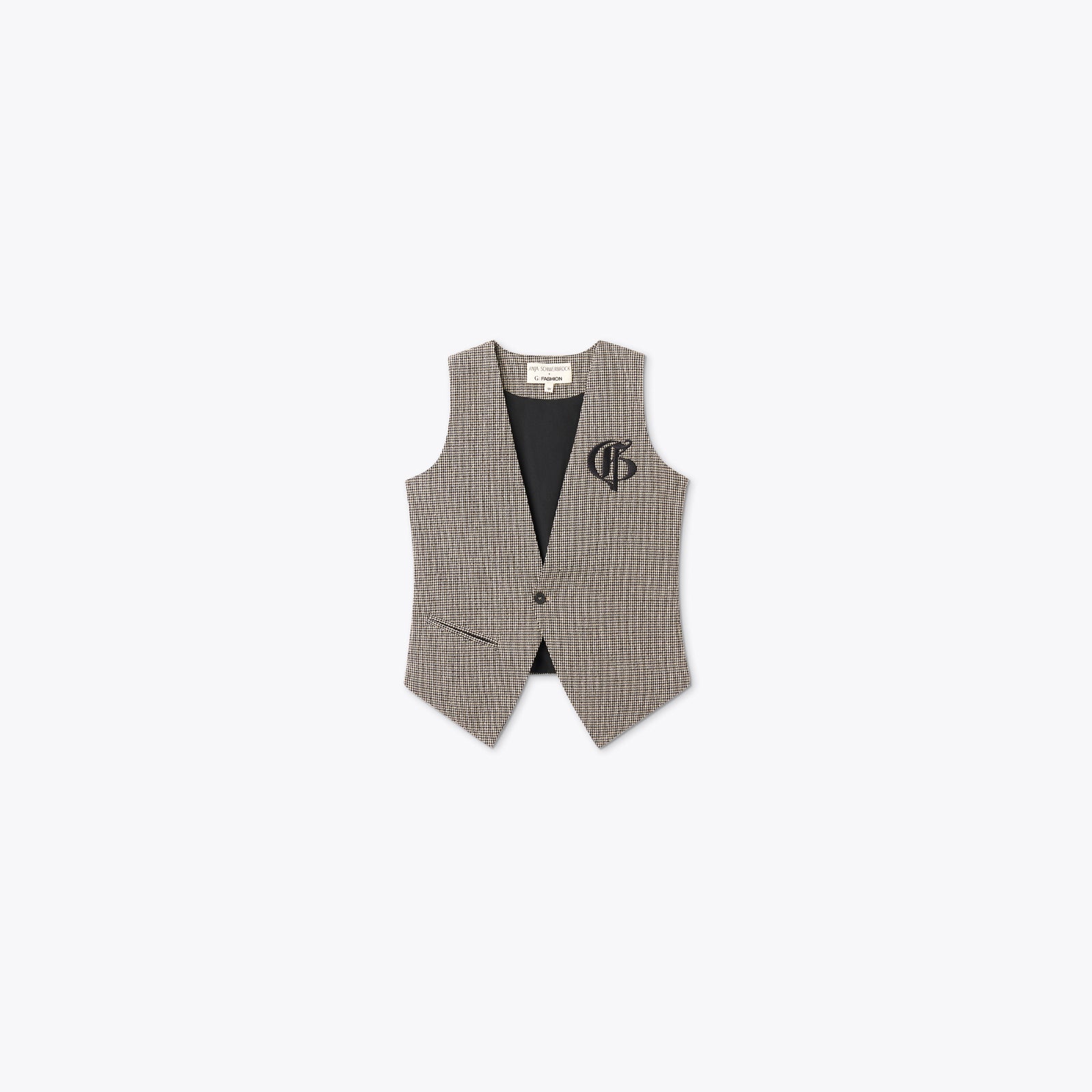 TWEED WAISTCOAT WITH POCKET