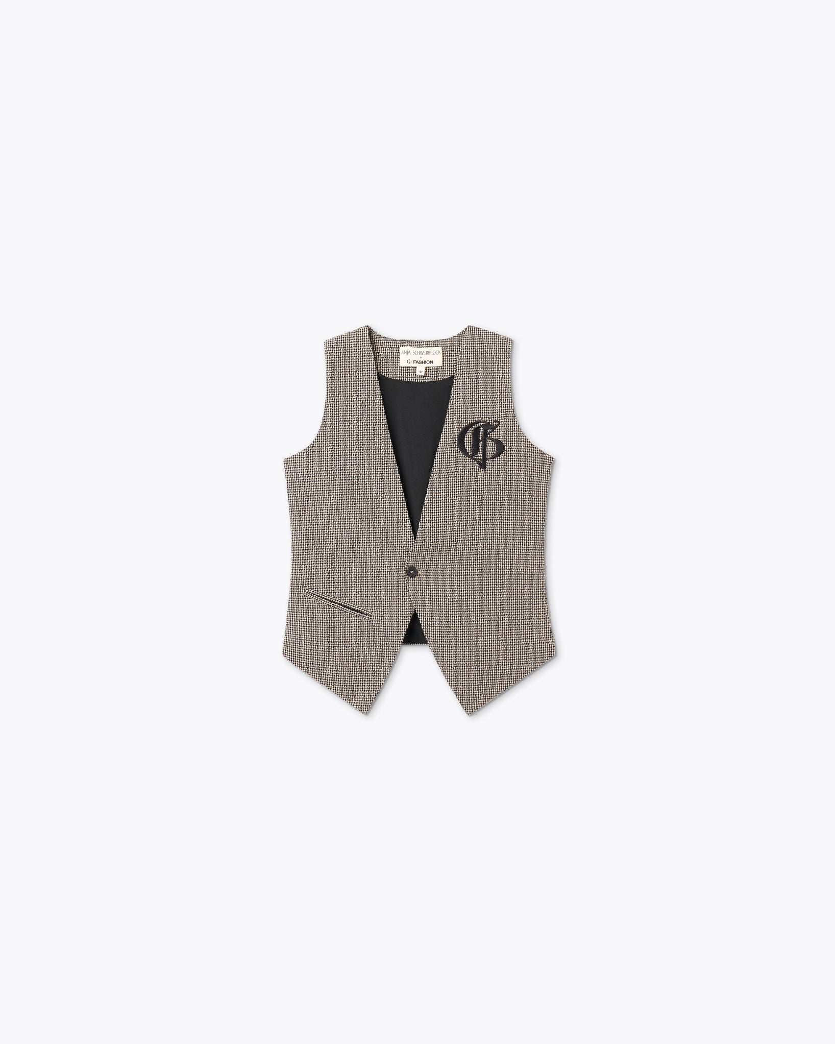 TWEED WAISTCOAT WITH POCKET
