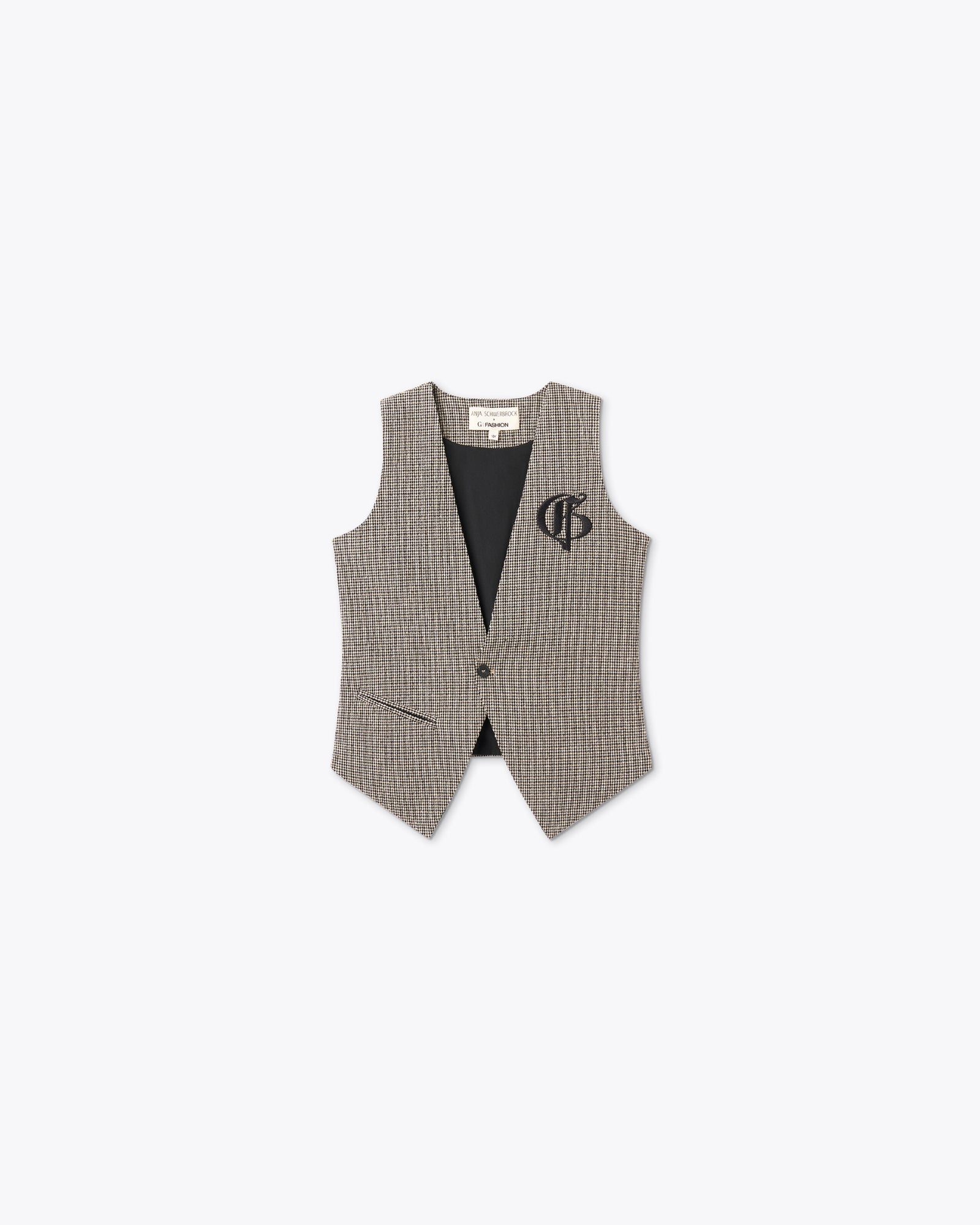 TWEED WAISTCOAT WITH POCKET