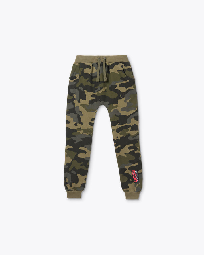 MILITARY GREEN JOGGER PANTS