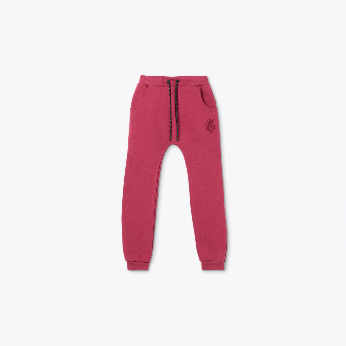 PINK JOGGER PANTS WITH LOGO