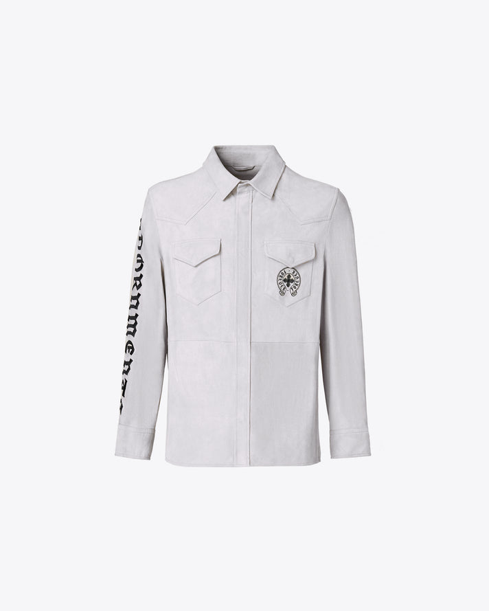 GREY GOAT SUEDE SHIRT