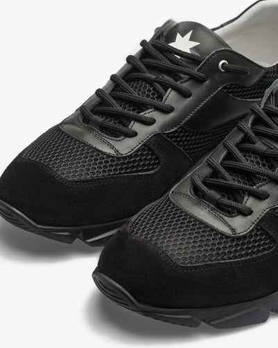 BLACK X-LIGHT SNEAKERS