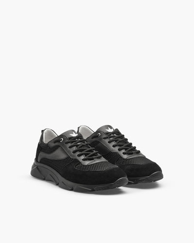 BLACK X-LIGHT SNEAKERS