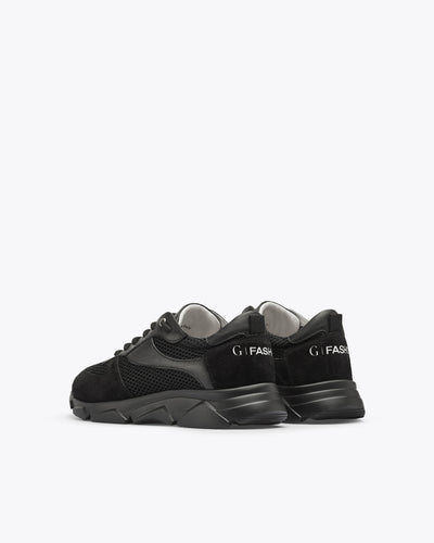 BLACK X-LIGHT SNEAKERS