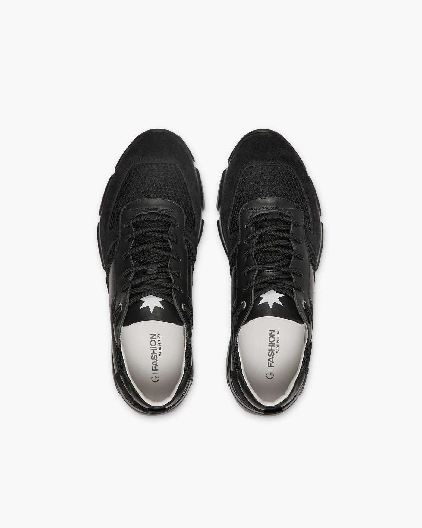 BLACK X-LIGHT SNEAKERS