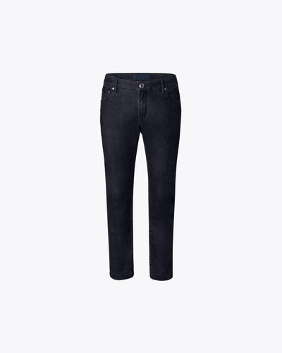 FIVE POCKET BLACK JEANS