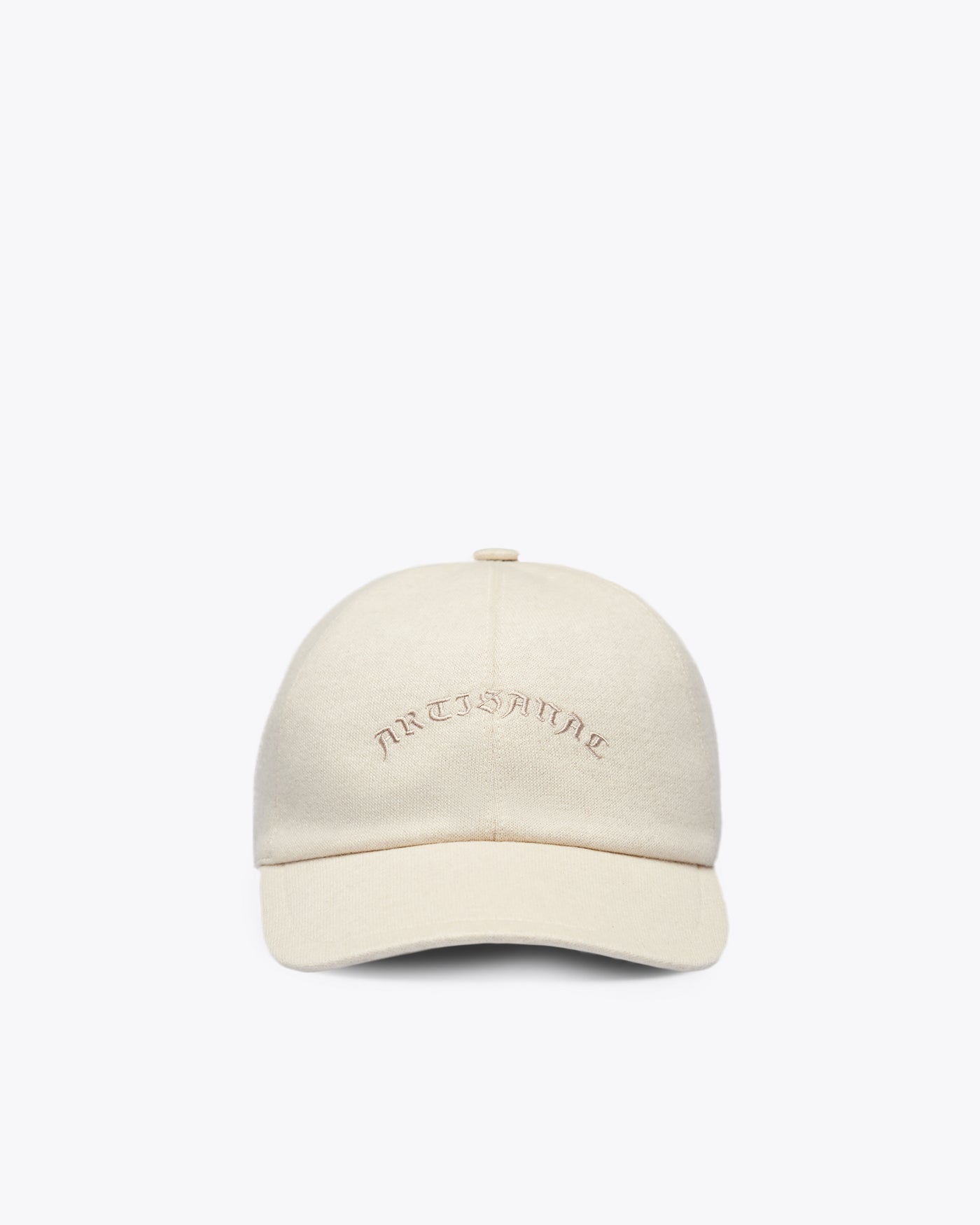 BEIGE CASHMERE BASEBALL CAP