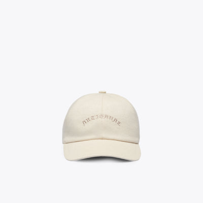 BEIGE CASHMERE BASEBALL CAP