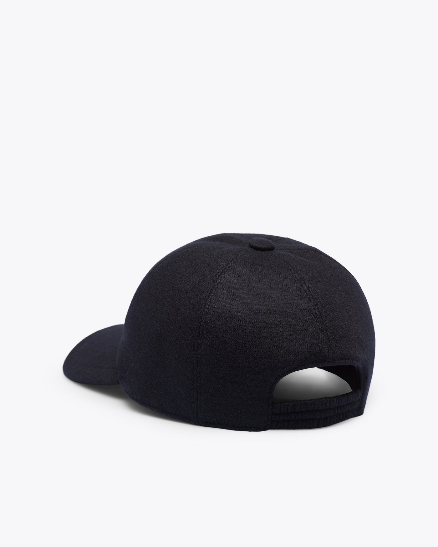 BLUE CASHMERE BASEBALL CAP