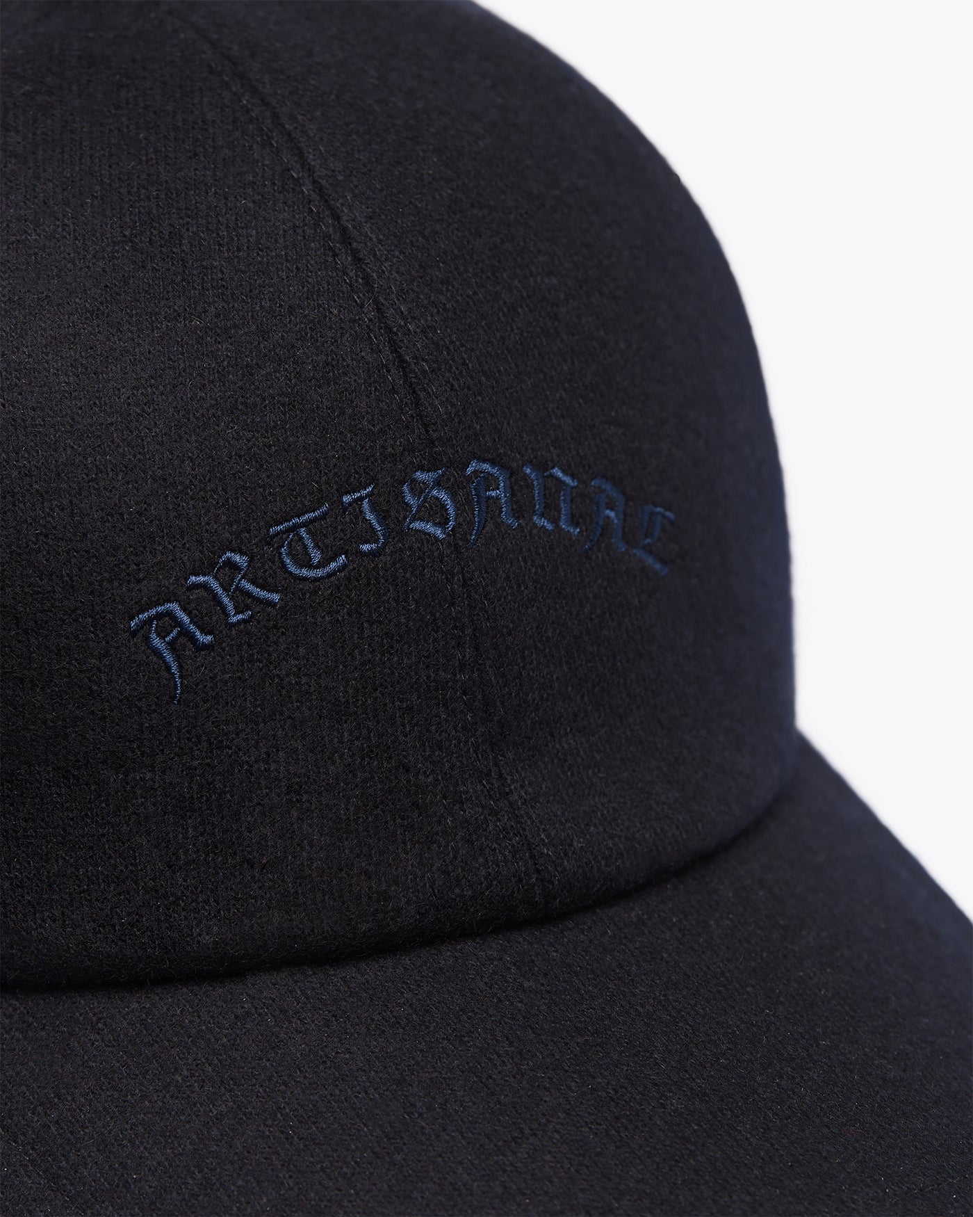 BLUE CASHMERE BASEBALL CAP