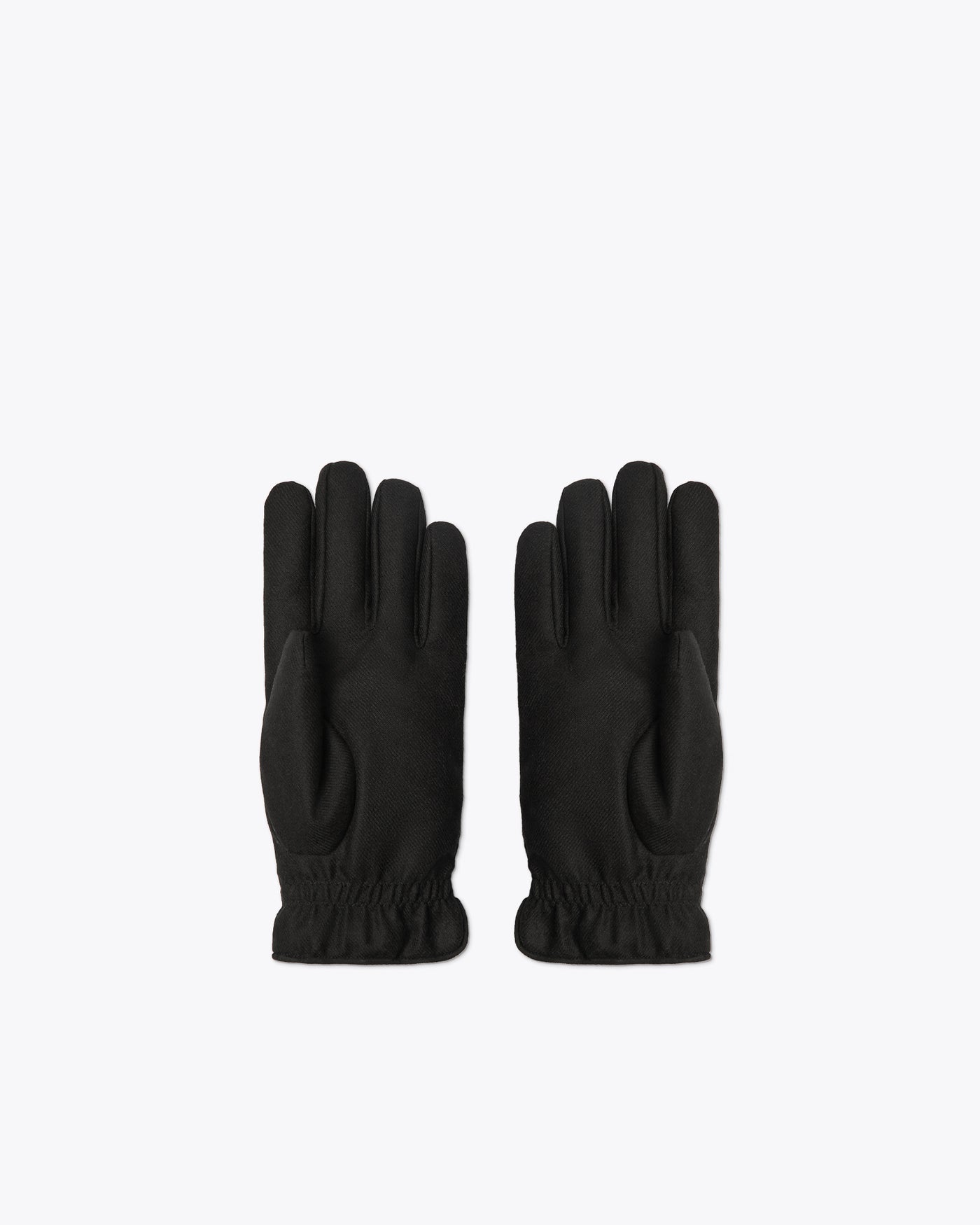 BLACK CASHMERE BLEND GLOVES