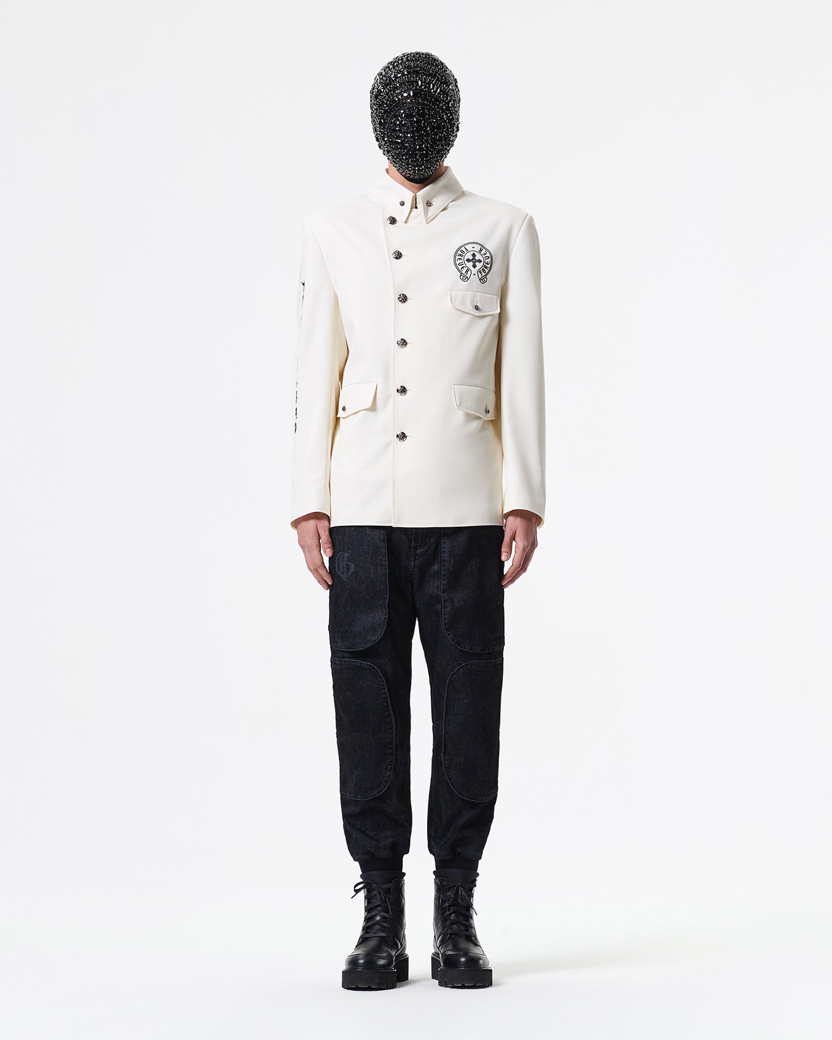 WOOL JACKET WITH POCKETS